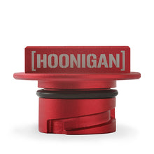 Load image into Gallery viewer, Mishimoto MMOFC-MUS2-HOONRD Ford Mustang Oil Filler Cap, 2005-2016, Hoonigan for Select Chevrolet Equinox, Ford Crown Victoria, Ford E-150, Ford E-150 Club Wagon, Ford E-150 Econoline, Ford E-250, Ford E-350 Club Wagon, Ford E-350 Econoline, Ford E-350
