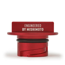 Load image into Gallery viewer, Mishimoto MMOFC-MUS2-HOONRD Ford Mustang Oil Filler Cap, 2005-2016, Hoonigan for Select Chevrolet Equinox, Ford Crown Victoria, Ford E-150, Ford E-150 Club Wagon, Ford E-150 Econoline, Ford E-250, Ford E-350 Club Wagon, Ford E-350 Econoline, Ford E-350
