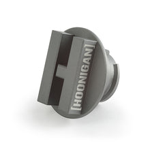 Load image into Gallery viewer, Mishimoto MMOFC-MUS2-HOONSL Ford Mustang Oil Filler Cap, 2005-2016, Hoonigan for Select Chevrolet Equinox, Ford Crown Victoria, Ford E-150, Ford E-150 Club Wagon, Ford E-150 Econoline, Ford E-250, Ford E-350 Club Wagon, Ford E-350 Econoline, Ford E-350