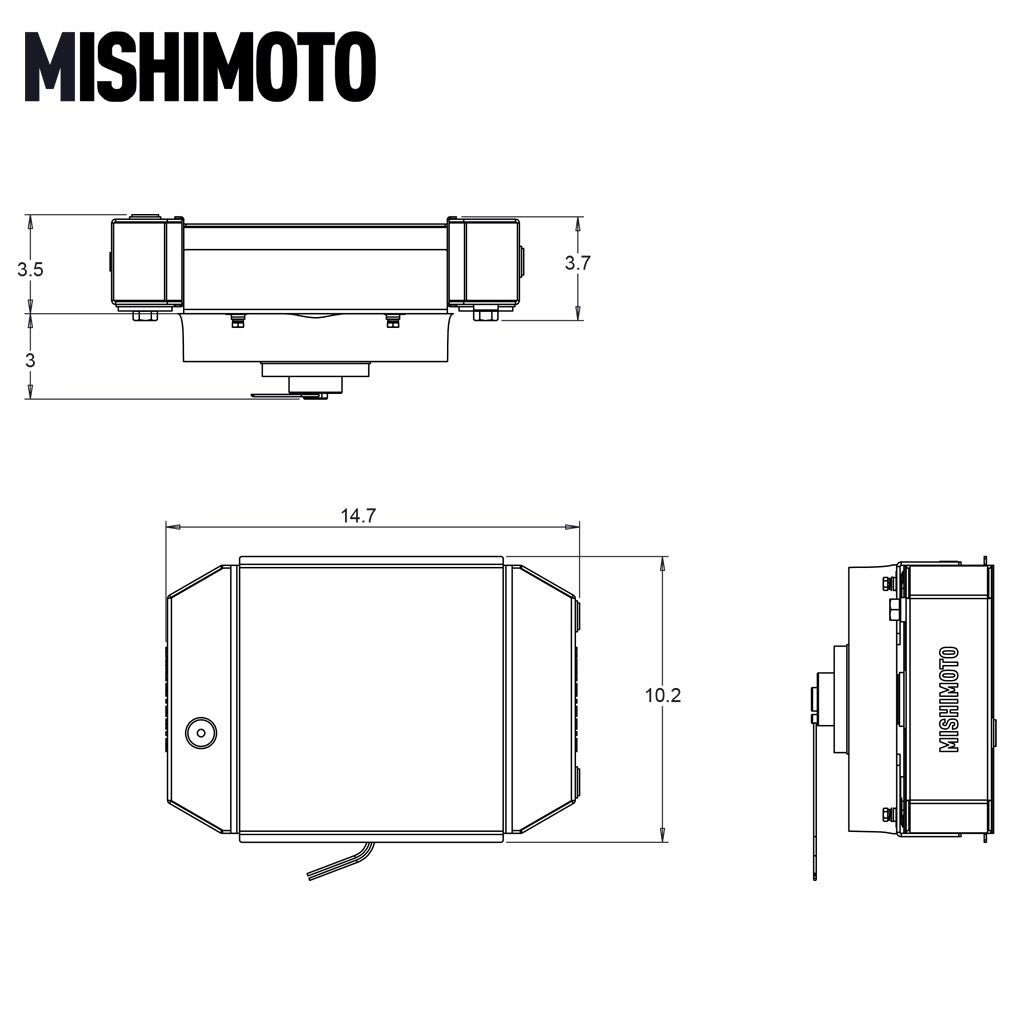 Mishimoto MMRAD-UNI-DRGN