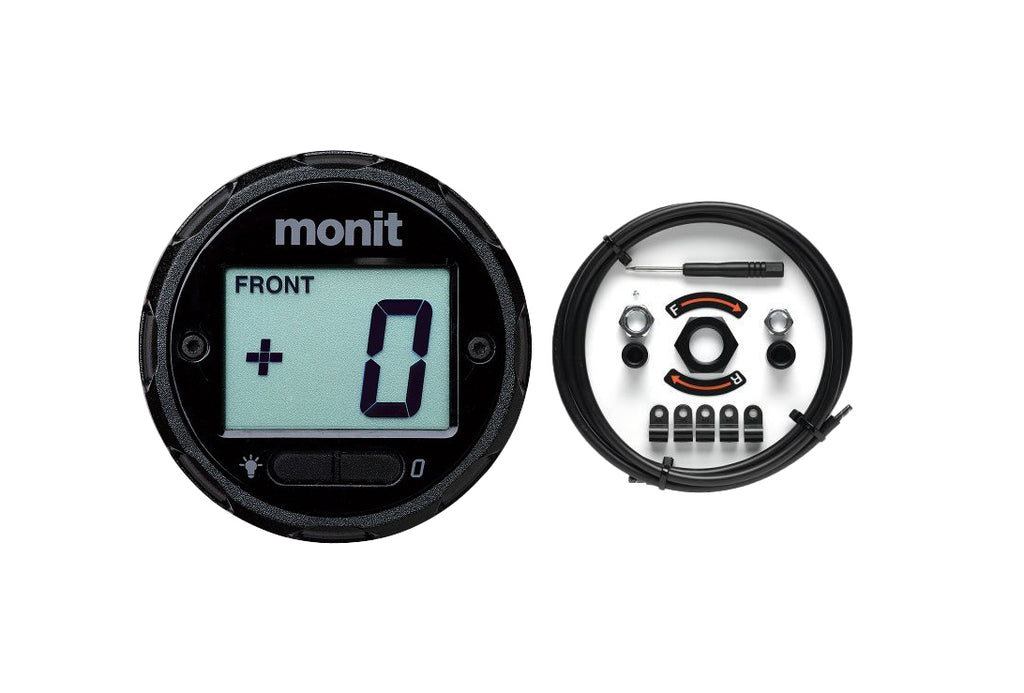 MONIT BD01-1-BK Brake Bias Adj Digital Bulkhead Mnt Black