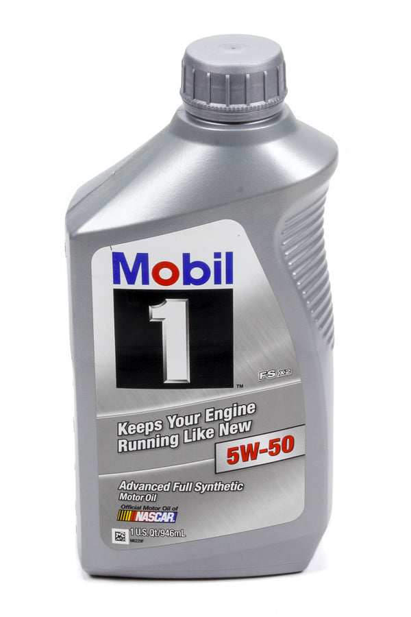 MOBIL 1 122075-1 5w50 Synthetic Oil 1 Qt. FS X2