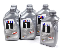 Load image into Gallery viewer, MOBIL 1 122075 5w50 Synthetic Oil Case 6x1 Qt. FS X2