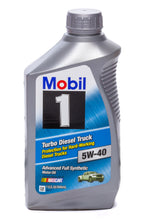 Load image into Gallery viewer, MOBIL 1 122253-1 5w40 Turbo Diesel Oil 1 Qt