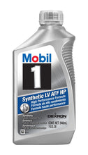 Load image into Gallery viewer, MOBIL 1 124715-1 Mobil 1 Synthetic LV ATF HP 1 Quart