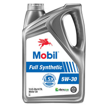 Load image into Gallery viewer, MOBIL 1 125198 Full Synthetic Oil 5w30 Case 3 x 5 Quart Bottles