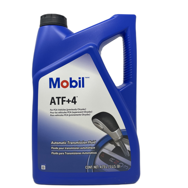 Mobil 1 37143 +4 Automatic Transmission Fluid - 4.73 L