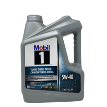 Load image into Gallery viewer, Mobil 1 37517 Turbo Diesel Truck 5W40 Synthetic Engine Oil - 3.78 L