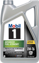 Load image into Gallery viewer, Mobil 1 38880 Advanced Fuel Economy 0W16 Synthetic Engine Oil - 4.73 L