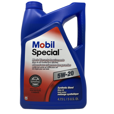 Mobil 1 40584 Special 5W20 Semi Synthetic Engine Oil - 4.73 L