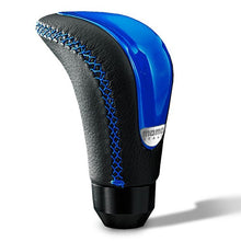 Load image into Gallery viewer, MOMO AUTOMOTIVE ACCESSORIES CTEBLU Combat EVO Shift Knob Leather Blue Insert
