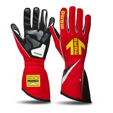 Load image into Gallery viewer, MOMO AUTOMOTIVE ACCESSORIES GUCORSARED11 Corsa R Gloves External Stitch Precurved Large
