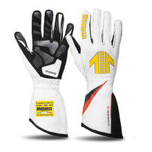 Load image into Gallery viewer, MOMO AUTOMOTIVE ACCESSORIES GUCORSAWHT11 Corsa R Gloves External Stitch Precurved Large