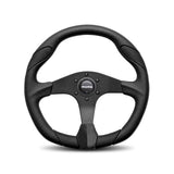 MOMO AUTOMOTIVE ACCESSORIES QRK35BK0B Quark Steering Wheel Polyurethane Black