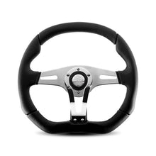 Load image into Gallery viewer, MOMO AUTOMOTIVE ACCESSORIES TRK-R35BK0B Trek R Steering Wheel Leather / Airleather