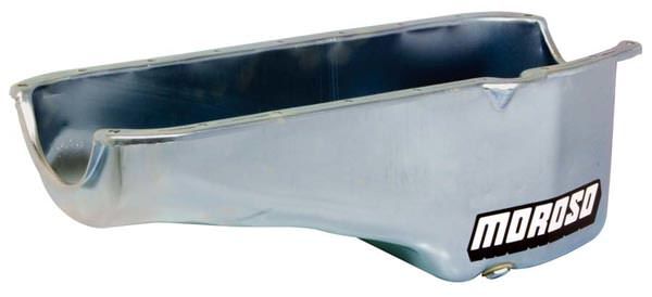 MOROSO 20171 SBC S/S Oil Pan - 5qt. 80-85 Blocks