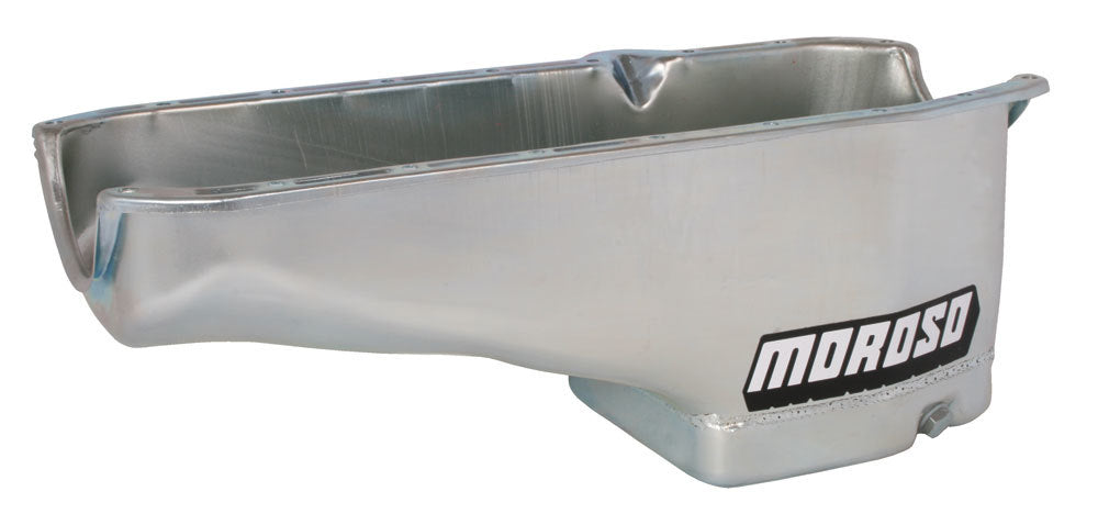 MOROSO 20181 SBC Oil Pan - Pass. Dipstick