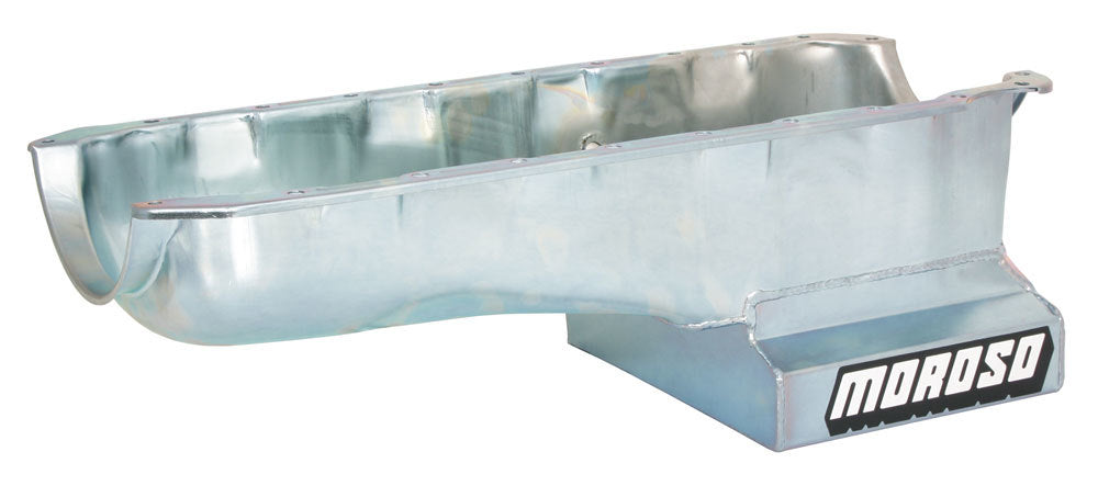 MOROSO 20412 BBC Gen IV Steel Oil Pan - 6qt- GM A-Body
