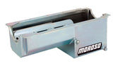 MOROSO 21019 SBC Steel Oil Pan - 7qt. For Dart/Rocket Block