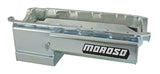 MOROSO 21048 Oil Pan BBC Elim w/Partd Tray Deep F.S.