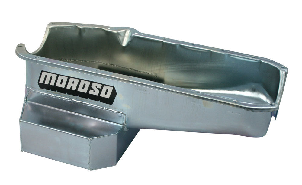 MOROSO 21316 SBC C/T Oil Pan - 7qt. LH Dipstick