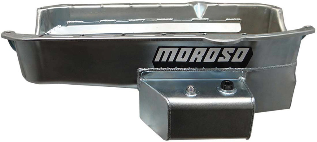 MOROSO 21816 SBC RR Oil Pan 7in Deep Sump 80-85
