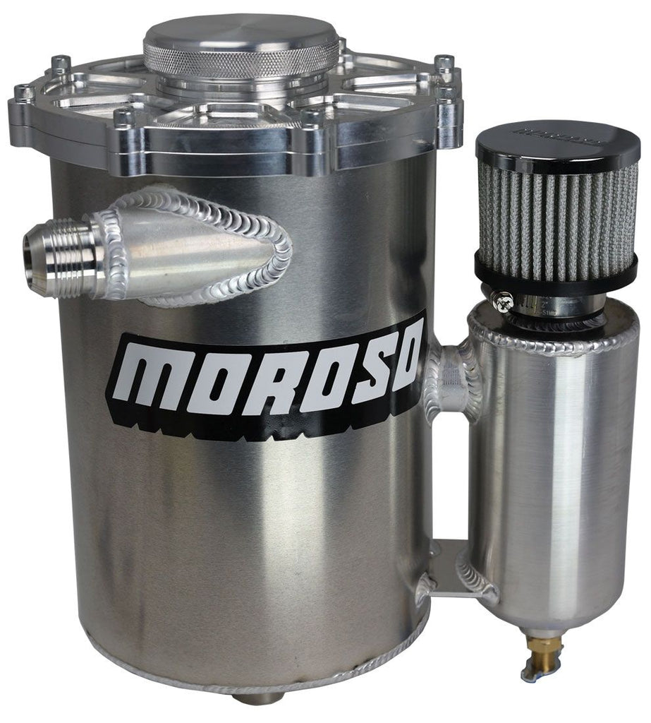 MOROSO 22612 Dry Sump Tank - 5qtrs 7in Diameter - 13in Tall