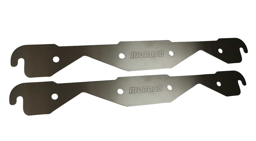 MOROSO 25155 Storage Block Off Exh. Plates SBC 23-Deg Heads