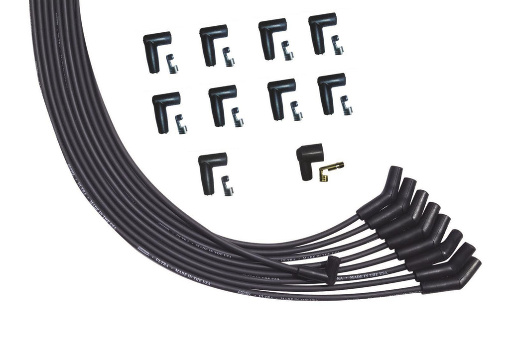 MOROSO 51009 Ultra Plug Wire Set Universal V8 Black
