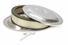 Load image into Gallery viewer, MOROSO 65913 14x3 Air Cleaner Kit w/Raised Bottom Chrome