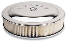 Load image into Gallery viewer, MOROSO 65946 14in Chrome Air Cleaner 5in Filter