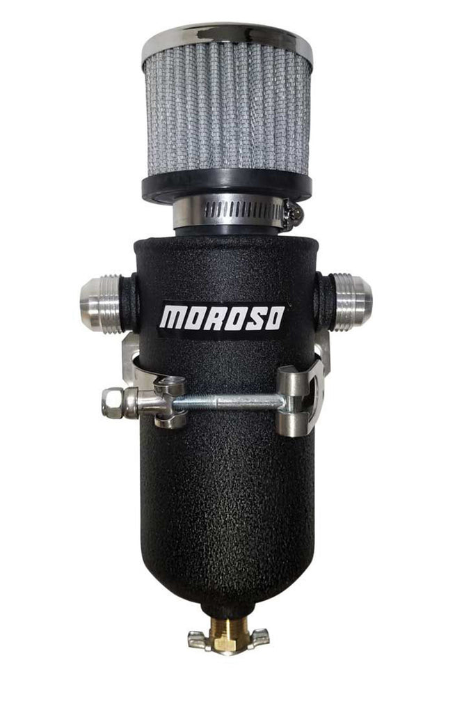 MOROSO 85753 Remote Breather Tank - w/2 - 12an Fitting