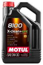 Load image into Gallery viewer, Motul 111678 8100 X-Clean+ EFE 0W30 Synthetic Engine Oil - 5L