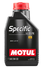 Load image into Gallery viewer, Motul 111781 Specific LL-01 FE 0W30 Synthetic Engine Oil - 1L