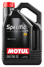 Load image into Gallery viewer, Motul 111782 Specific LL-01 FE 0W30 Synthetic Engine Oil - 5L