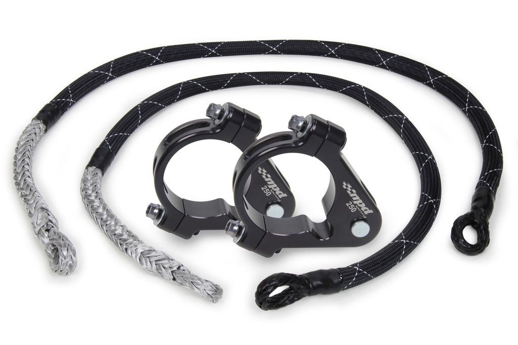 MPD RACING 10500 Axle Tether Pair With 2.5in Clamps