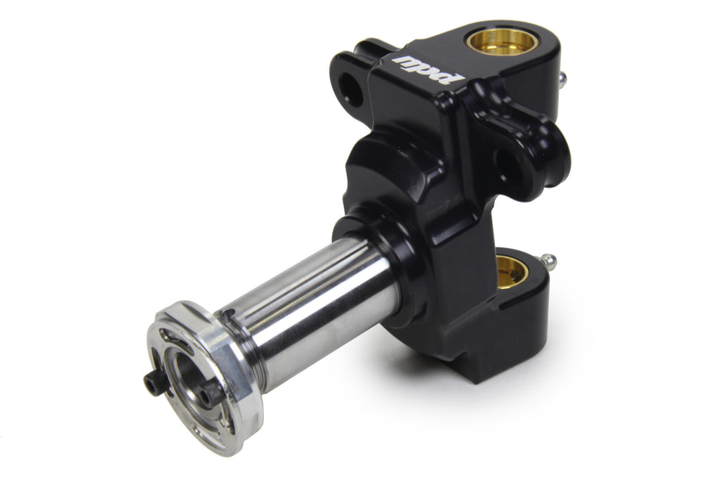 MPD RACING 28404 Midget Billet Spindle RH 2 Ear Steel Shaft Black