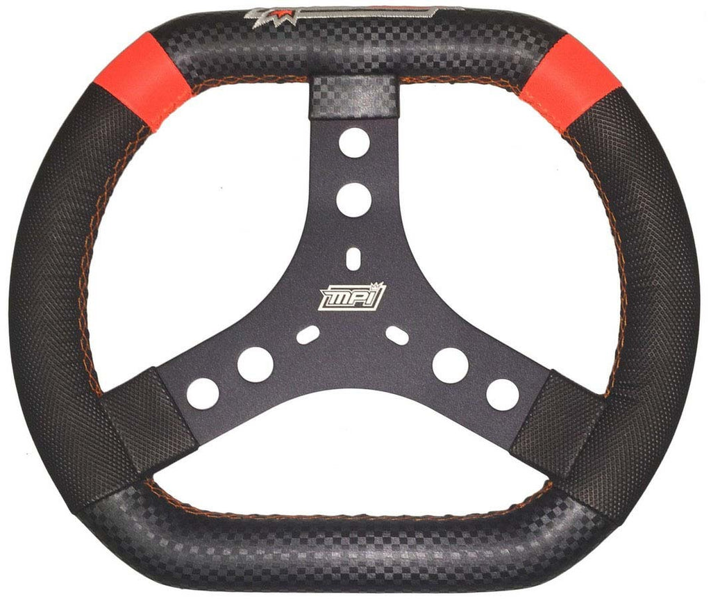 MPI USA MPI-KP-12-A 11.75 in 3-Bolt Aluminum Oval Wheel High Grip