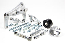 Load image into Gallery viewer, MARCH PERFORMANCE 20188 ALT-A/C Bracket SBC LWP Mid Mount clear powder c