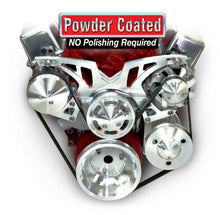Load image into Gallery viewer, MARCH PERFORMANCE 21250 BBC Style Track Pulley Set Alt A/C with P/S