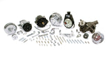 MARCH PERFORMANCE 21690-09 SBC Sport Track Pulley System LWP Silver