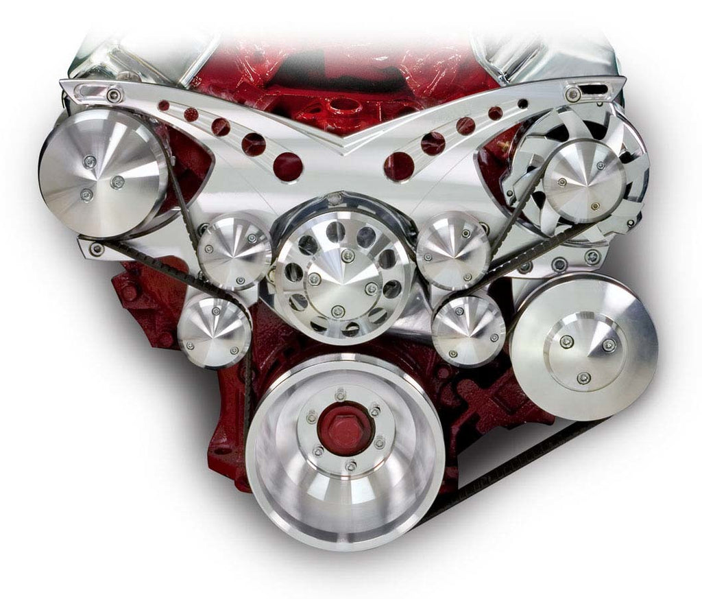 MARCH PERFORMANCE 40725 Track Pulley Set Chryslr 383/440/426