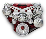 MARCH PERFORMANCE 40725 Track Pulley Set Chryslr 383/440/426