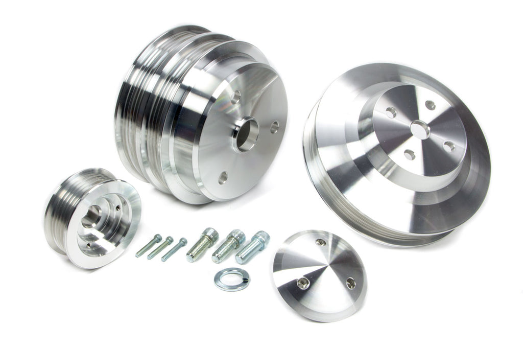 MARCH PERFORMANCE 6330 Serpentine Pulley Set 3 pc.