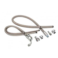 Load image into Gallery viewer, MARCH PERFORMANCE P3222 S/S Braided Power Steering Hose Kit