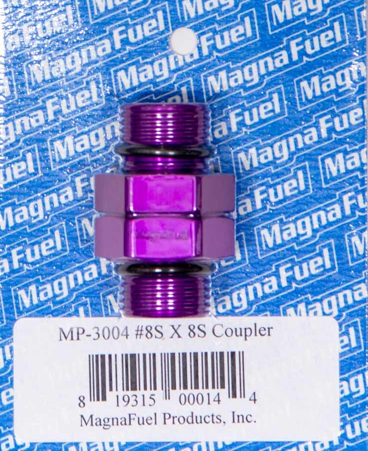 MAGNAFUEL/MAGNAFLOW FUEL SYSTEMS MP-3004 #8 O-Ring Male Coupler Fitting
