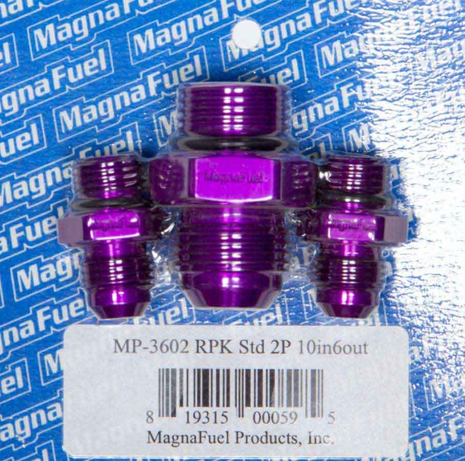 MAGNAFUEL/MAGNAFLOW FUEL SYSTEMS MP-3602 Regulator Plumbing Kit
