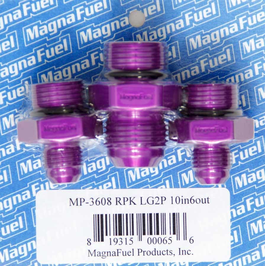 MAGNAFUEL/MAGNAFLOW FUEL SYSTEMS MP-3608 Regulator Plumbing Kit