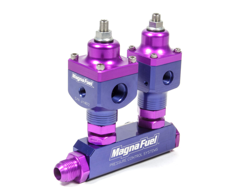 MAGNAFUEL/MAGNAFLOW FUEL SYSTEMS MP-9550 Large 2-Port Regulator EFI Style  35-85 Psi