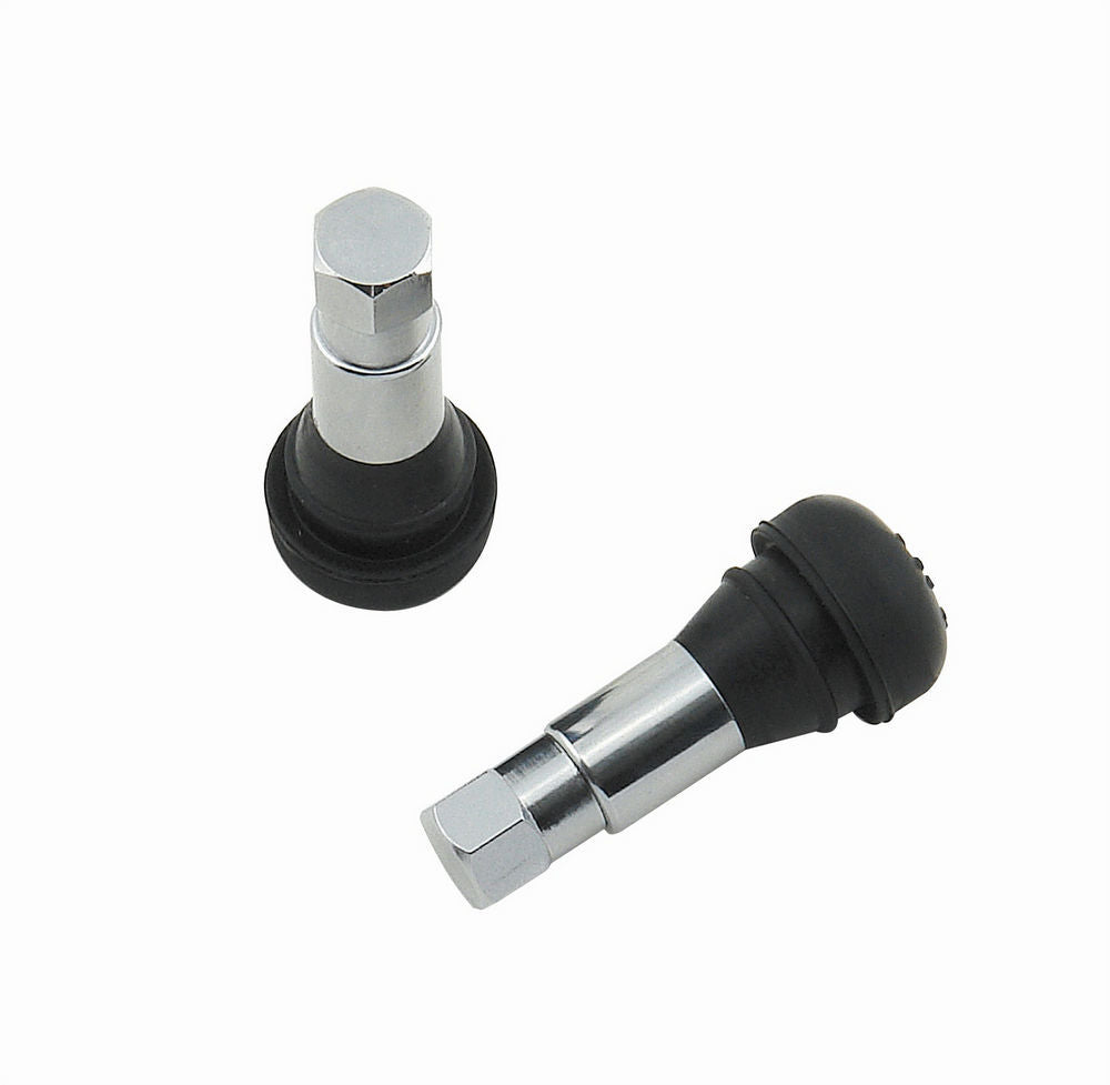 MR. GASKET 1955 Chrome Tire Valve-Short
